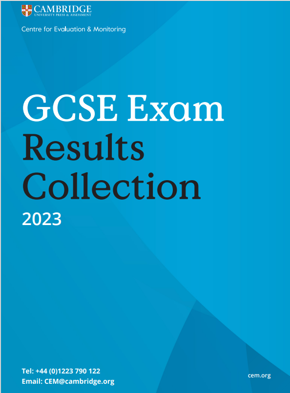 Full PDF (I)GCSE Exam Results Collection guidance document CEM